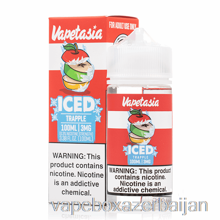 Vape Azerbaijan ICED Trapple - Vapetasia - 100mL 0mg